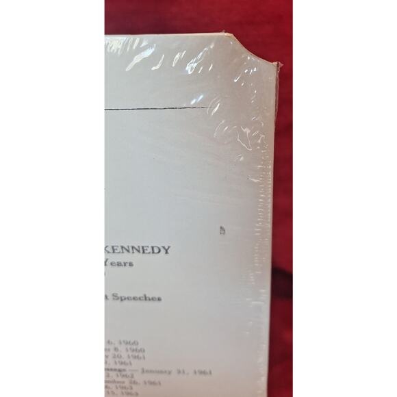 John F Kennedy Presidential Speeches- 1960-63- Record LP- Vintage Vinyl- Sealed! - Picture 6 of 6